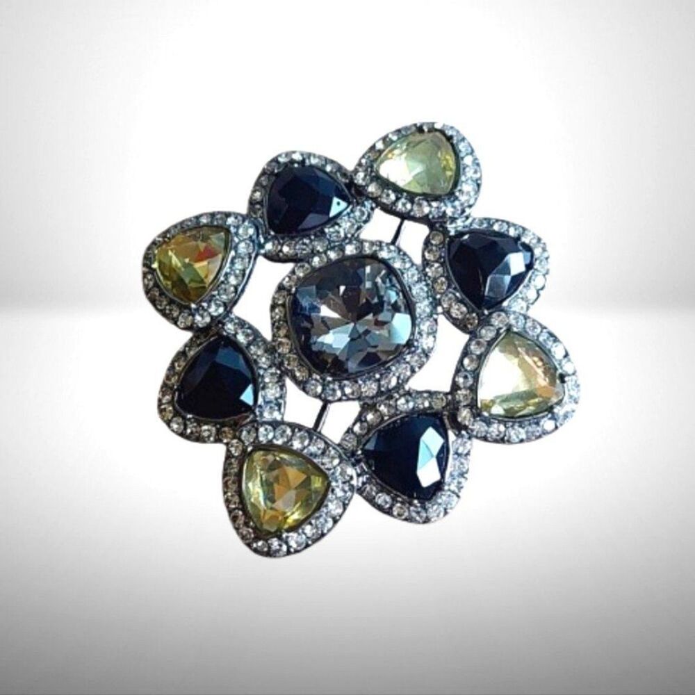 Premier Designs Vintage Style Gemstones Brooch